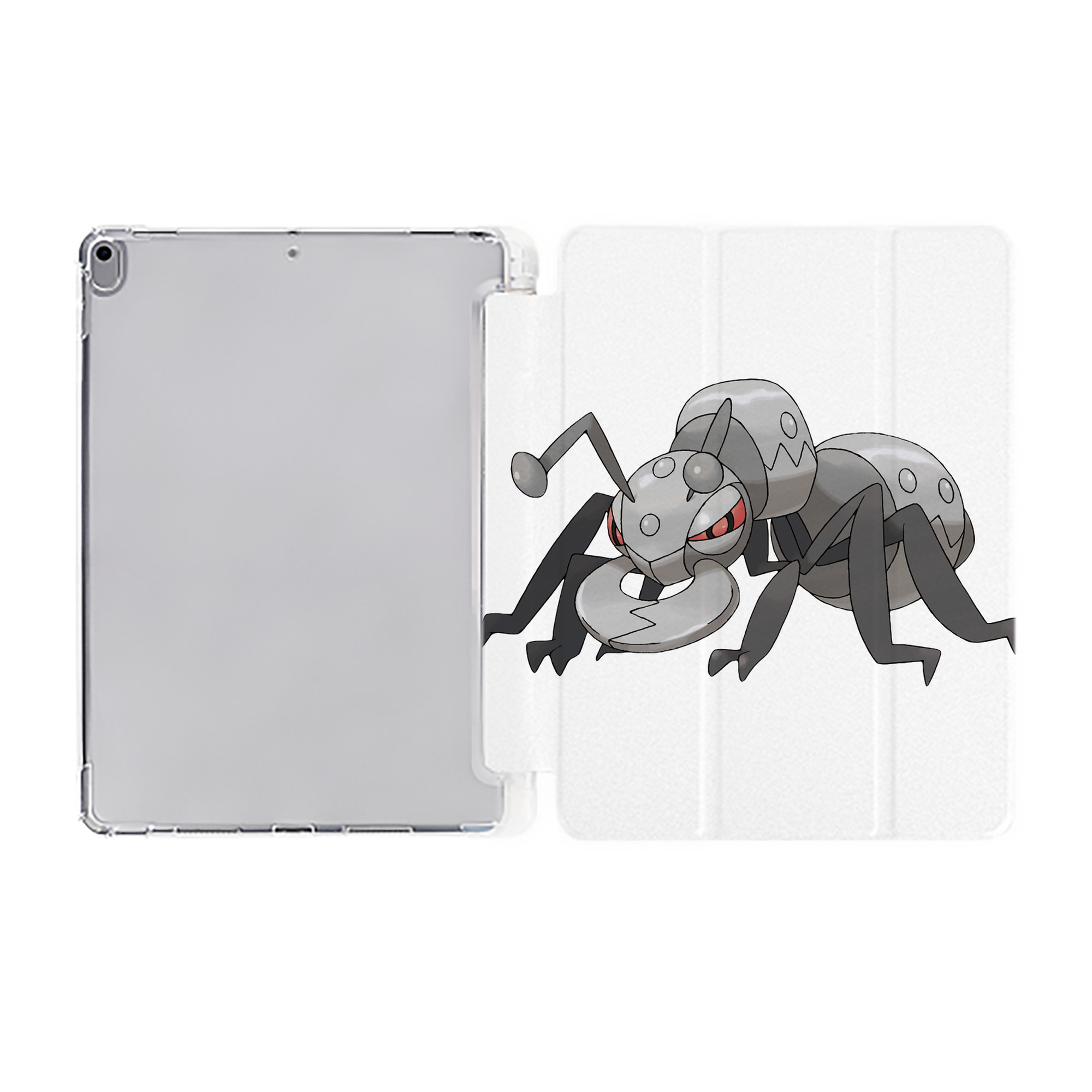 （画像用） ポケットモンスター Pokémon IPad ケース ペン収納付き 三つ折りスタンド PUレザー×シリコン 対応機種9.5/10.5/10.9インチ